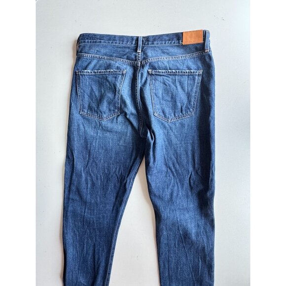 CITIZENS OF HUMANITY Liya Lowe Dark High Rise Slim Straight Jeans, Size 29 - Picture 7 of 14